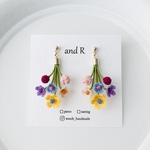 colorful cobana bouquet   ピアス/イヤリング