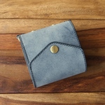 【Y様オーダー品】　Mini3 システム手帳 Green 【Flap】