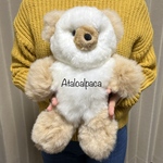 アルパカテディベア ベビーアルパカ100% L size