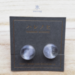 【送料無料】氷15mm（ネジばね式イヤリング）