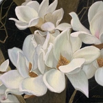 油絵原画『木蓮』