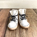 ⚫︎ブライス＊白くたくた編み上げブーツ⚫︎