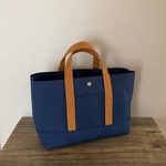 sale【送料込】帆布トートバッグ横長M手提げタイプ