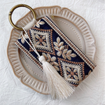 カラビナ付きポーチ