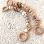 New＊マグホルダー＊wood ラトル