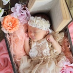 baby＆kids♡　アンティークホワイト　ニューボーンフォト