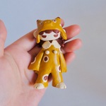 赤べこフィギュア　(キャラメル)
