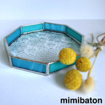 ⚫︎受注製作⚫︎mimibaton✨ステンドグラス・トレイ✨