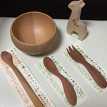 上質な木製カトラリー  離乳食セットo(^_^)o