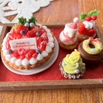 ＊palm  miniature＊2022クリスマスケーキセット③