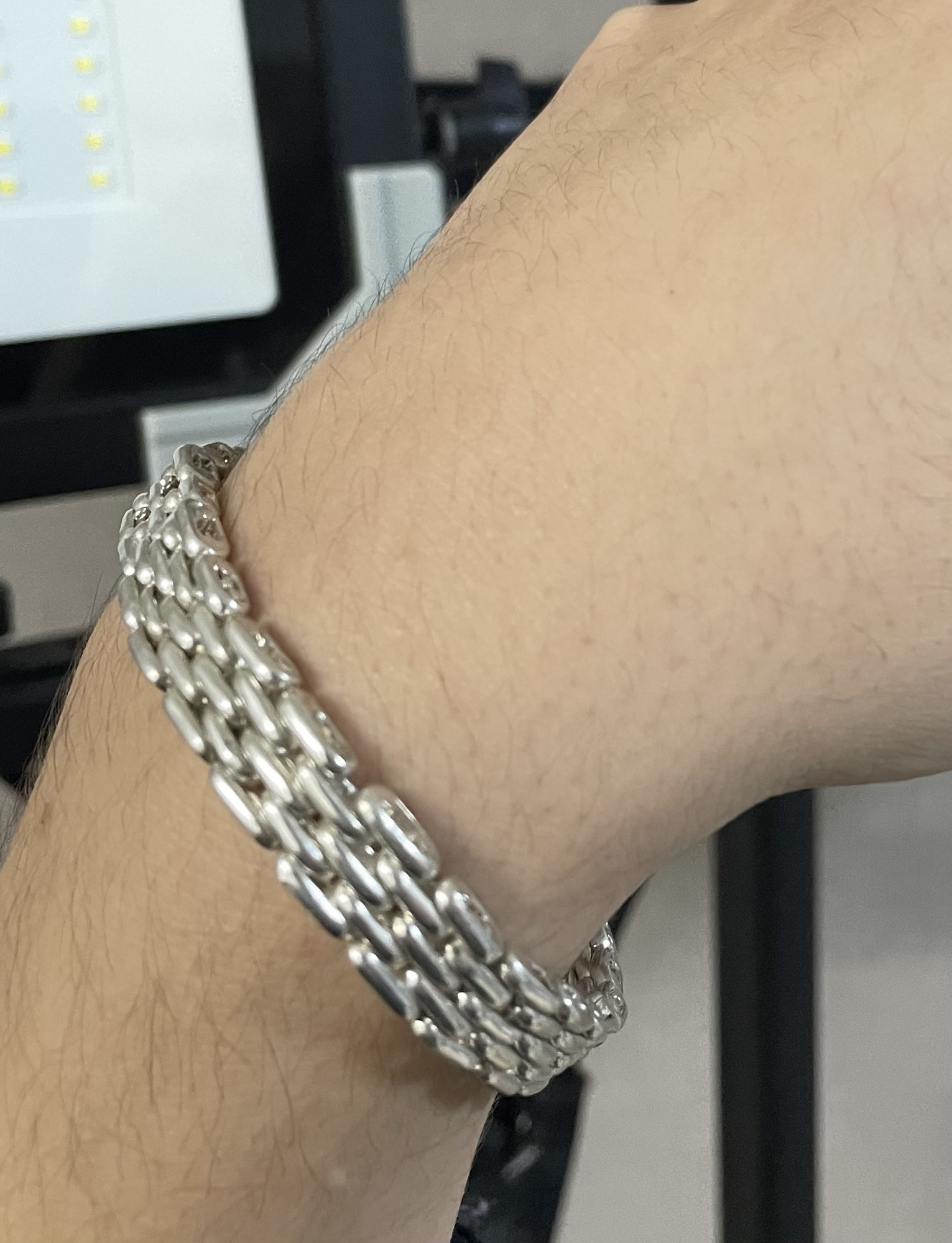 silver925 five rows bracelet