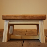 背もたれなしいす　ミニ　木製いす