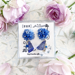 【雪割草】花のドレス・フローラ　ピアスorイヤリング