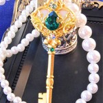 魔法の鍵バッグチャーム（グリーン）