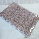 リバティ　35cm(A4)クリアポーチ