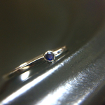 Silver/Sepphire Ring『Blueberry 』