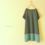 おサカナポンチョ。USAコットン×ハーフリネン。【М】