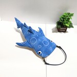 ジンベイザメポーチ【ブルー】