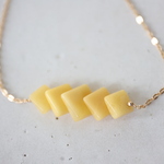 14KGF royal amber (light)necklace[kgf5085]
