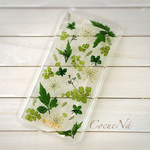 【karenn様専用出品】 GR110・色々なリーフのAndroid押し花スマホケース