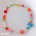 キッズビーズチョーカー🧸🍓キッズビーズネックレス💙キッズアクセサリー🎀/MIMI. ⇝♡