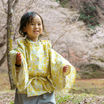 季節を楽しむ、童の水干。ミモザの和風セットアップ / ペンギンのおしり お正月 男の子 子供服 フォーマル 七五三 キッズ