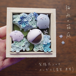 紫陽花のフラワーボックス ③