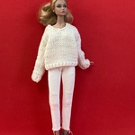 予約済み❣️ホワイトデニムスキニー