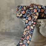 [実物のお色味と違う場合があります] インド刺繍リボン　花　インド刺繍　スパンコール　刺繍リボン　リボン　りぼん　※10月8日よりゆうパケットにて発送