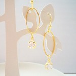 ジルコニアリングの品のあるピアス＆イヤリング