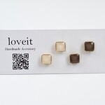 小さい無地ピアス/イヤリング