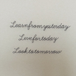 ワイヤーレタリング　ワイヤーアート