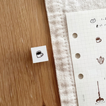 豆粒サイズ【1.2×1.2cm】コーヒーのはんこ