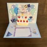 お誕生日 飛び出すカード
