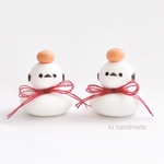 シマエナガ鏡餅