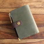 【H様オーダー品】 M5 システム手帳　Black【ホックタイプ】