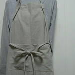 シンプルエプロン (81cm)  再販