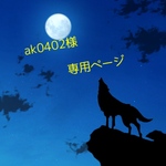 ak0402様専用ページ