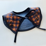 nora. 2st collection 大人チェックなベビー付け襟