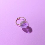 【再販】アンダラクリスタル 贅沢 一粒リング