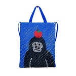 モケモケビッグトートバッグ[GORILLA]<スラッシュキルト>