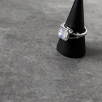 Re ▽ Silver ring R88