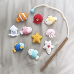 【フェルト】☆さかなつり☆知育玩具