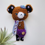 【2892番】ふわもこクマkunぬいぐるみ