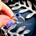 【12月の誕生石】〘‪ꫛꫀꪝ5mm〙アイグレーの瞳 GemstoneRing "lapis lazuli"