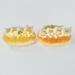 たまごとハムチーズのコッペパンセット