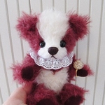 Pipica World ⊂(^(工)^)⊃ #1081 chubi-AZUKI　切り替え　モヘア　テディベア