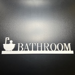 サインプレート BATHROOM 入浴中