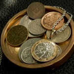＃PT23　France Coin Pendant