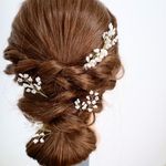 かすみそう ヘアアクセサリー 4点セット kasumi